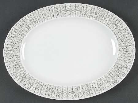 Filigree 12" Oval Serving Platter