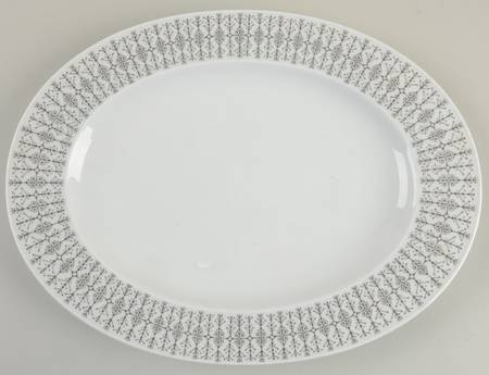 Filigree 11" Oval Serving Platter