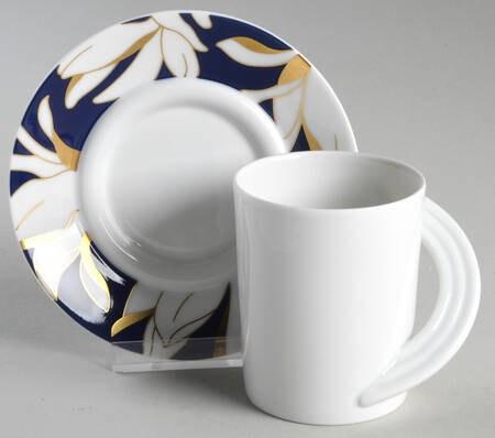 Fiorella Flat Demitasse Cup & Saucer Set