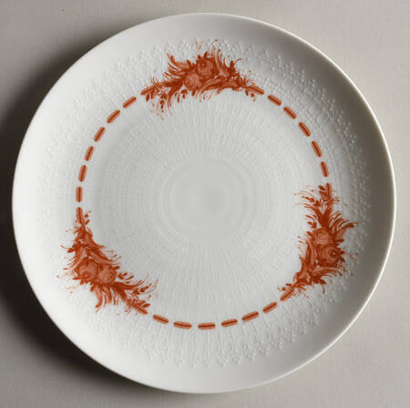 Flame Salad Plate