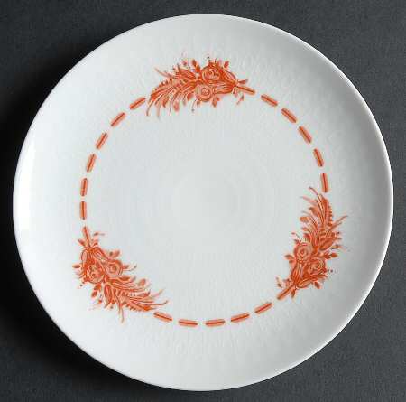 Flame Bread & Butter Plate