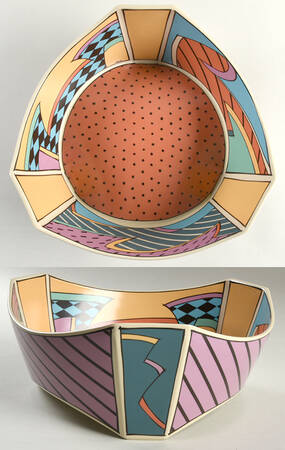 Flash Triangular Vegetable Bowl