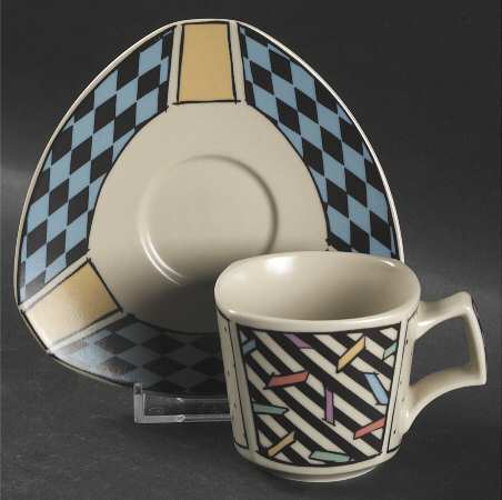 Flash Flat Demitasse Cup & Saucer Set