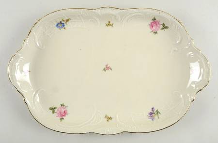 Flower Bed 15" Oval Serving Platter