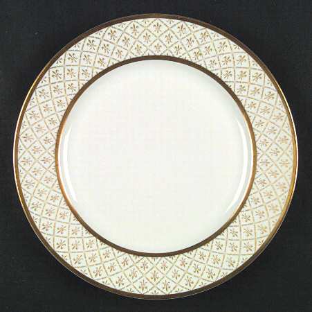 Fleur De Lis (Cream Border with Gold Design) by Rosenthal - Continental
