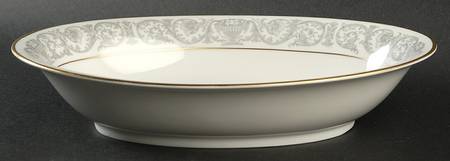 Florentine Gold (Aida) 10" Oval Vegetable Bowl