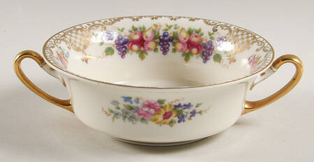 Floranada Flat Cream Soup Bowl