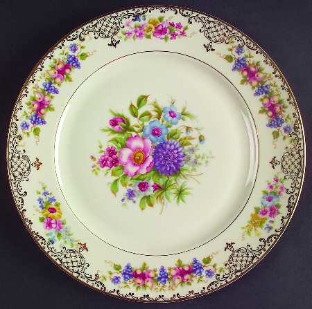 Floranada Luncheon Plate