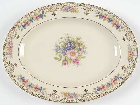 Floranada 11" Oval Serving Platter