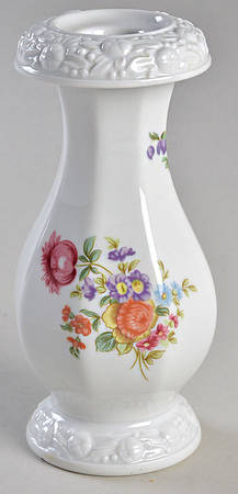 Flowers (Classic Stamp) 6" Candlestick
