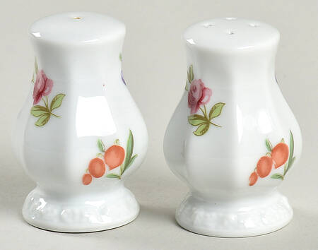 Flowers (Classic Stamp) Salt & Pepper Set