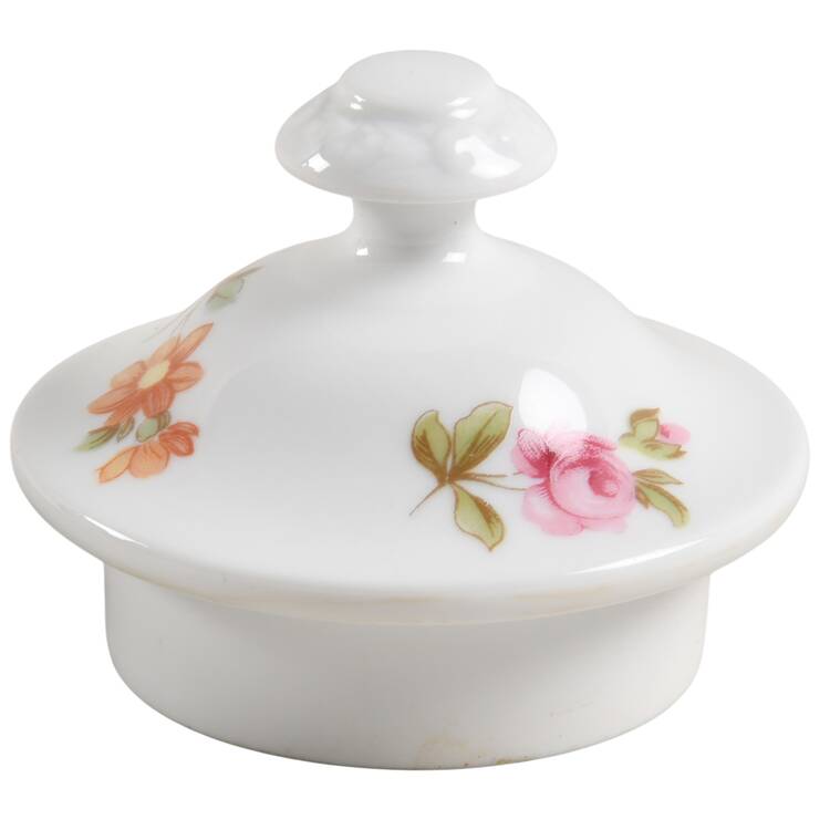 Flowers (Classic Stamp) Lid for Coffee Pot
