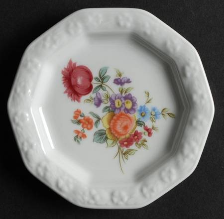 Flowers (Classic Stamp) Butter Pat