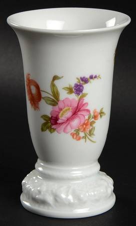 Flowers (Classic Stamp) 4" Vase