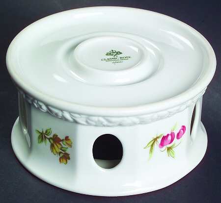 Flowers (Classic Stamp) China Warmer Stand