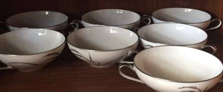 Flowing Wheat Flat Cream Soup Bowl
