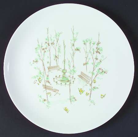 Fountain Court 12" Chop Plate (Round Platter)