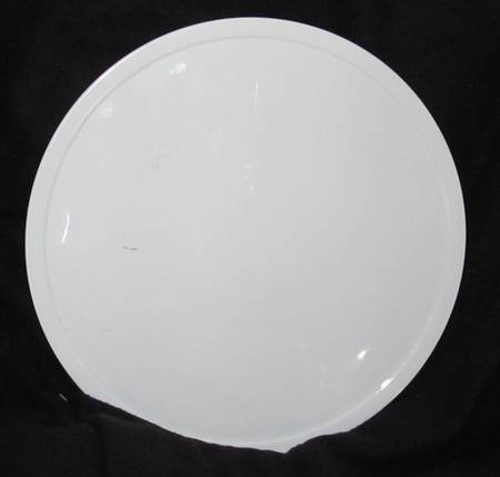 Form E (White) 12" Chop Plate (Round Platter)