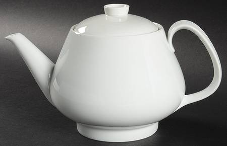 Form E (White) Teapot & Lid