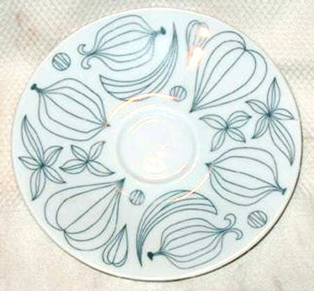 Fortuna Irish Green Saucer for Demitasse Cup