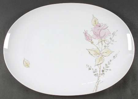 Fragrance 16" Oval Serving Platter