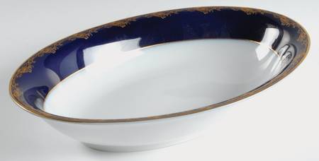 Frederick The Great 10" Oval Vegetable Bowl