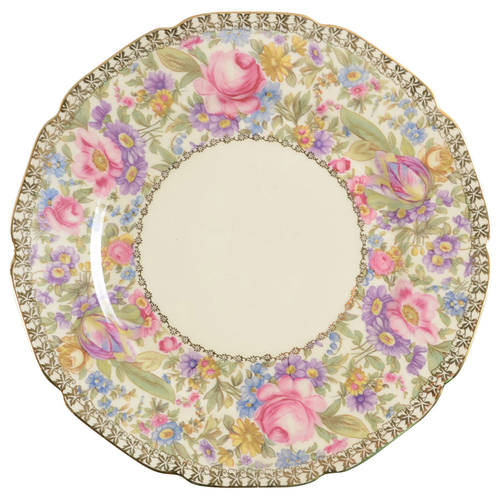Garden Caprice (Scalloped Edge) Dinner Plate