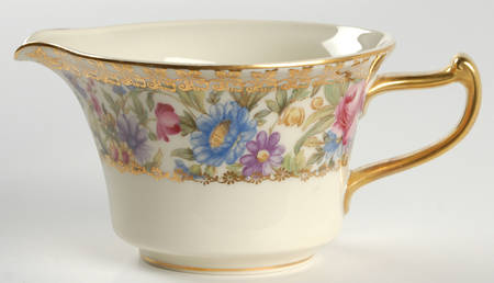Garden Caprice (Scalloped Edge) Creamer