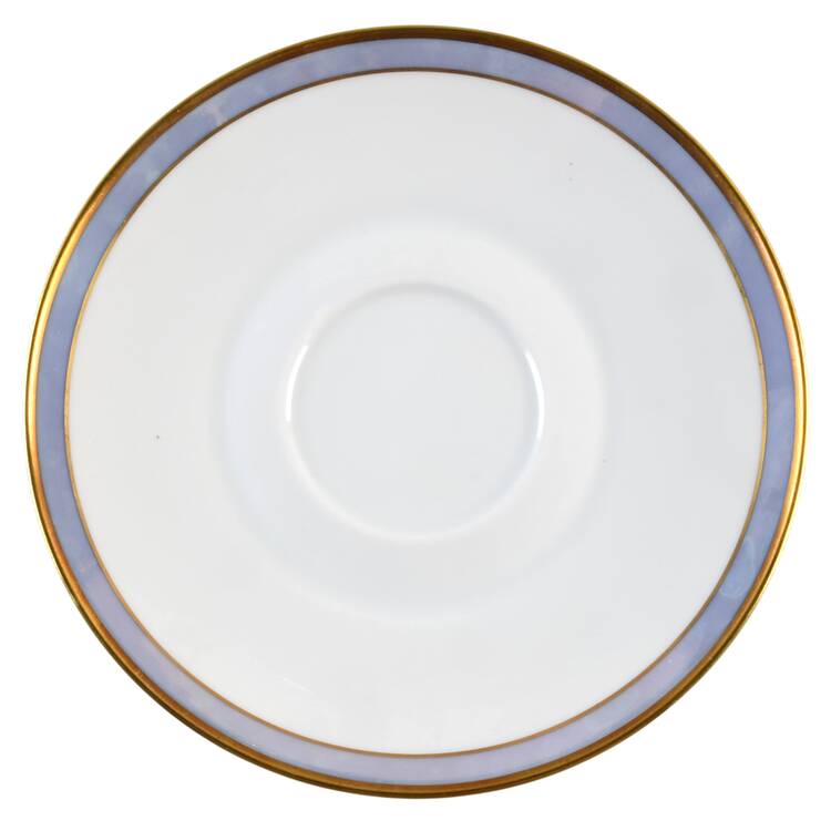 Gala Blue (Not Classic Rose Collection) Saucer for Footed Cup