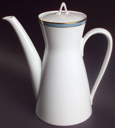 Gala Blue (Not Classic Rose Collection) Coffee Pot & Lid
