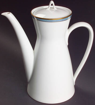 Gala Blue (Not Classic Rose Collection) Coffee Pot & Lid