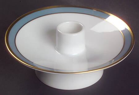 Gala Blue (Not Classic Rose Collection) Single Light Candlestick