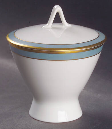 Gala Blue (Not Classic Rose Collection) Sugar Bowl & Lid