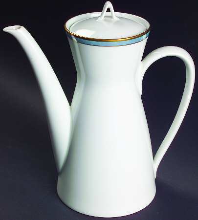 Gala Blue (Not Classic Rose Collection) Coffee Pot & Lid