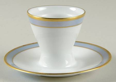 Gala Blue (Not Classic Rose Collection) Egg Cup with Attached Underplate