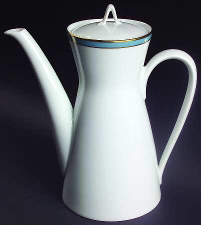 Gala Blue (Not Classic Rose Collection) Coffee Pot & Lid