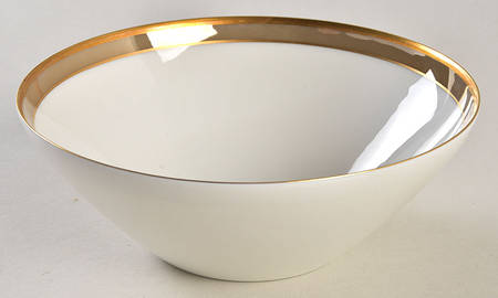 Gala Brown Individual Salad Bowl