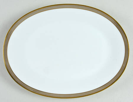 Gala Brown 11" Oval Serving Platter