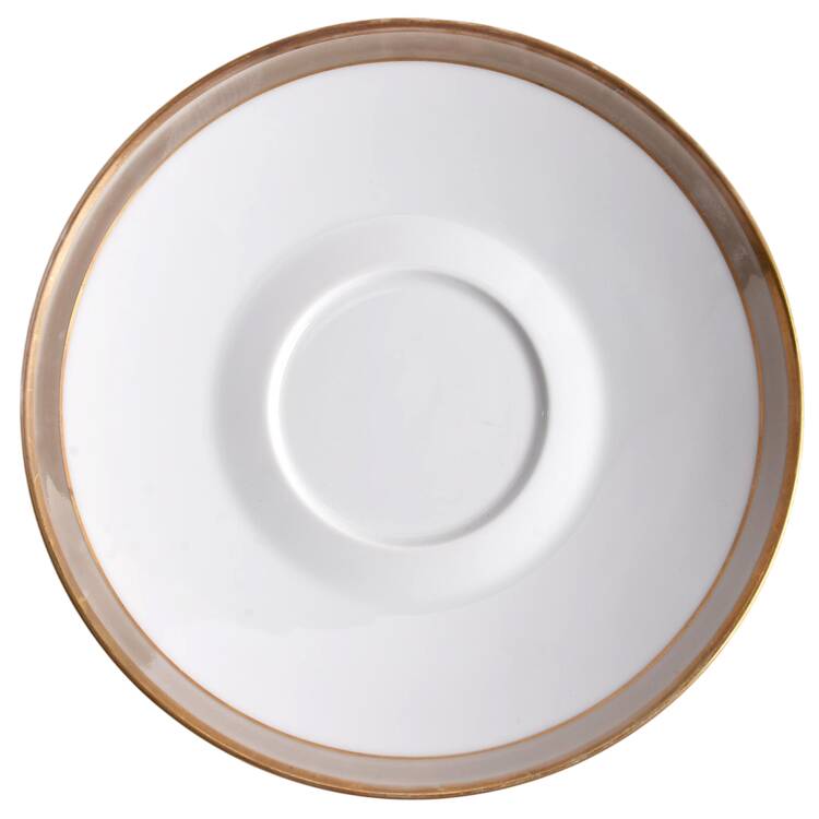 Gala Brown Saucer for Cream Soup Bowl
