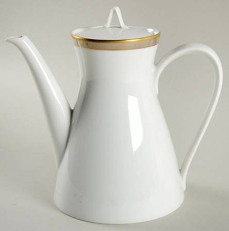 Gala Brown Mini Coffee Pot & Lid