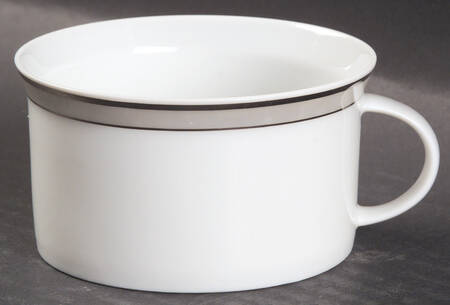 Gala Grey (Platinum Trim) Flat Cup