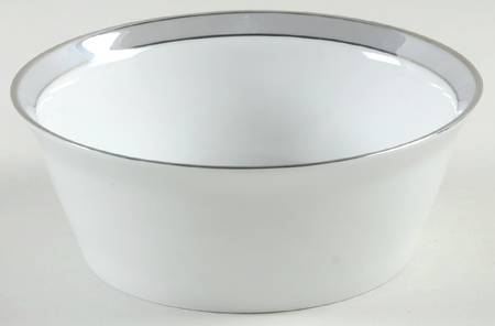 Gala Grey (Platinum Trim) Coupe Cereal Bowl