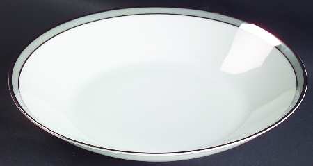 Gala Grey (Platinum Trim) Large Coupe Soup Bowl