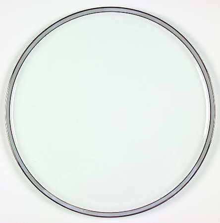 Gala Grey (Platinum Trim) Cake Plate