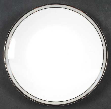 Gala Grey (Platinum Trim) Salad Plate