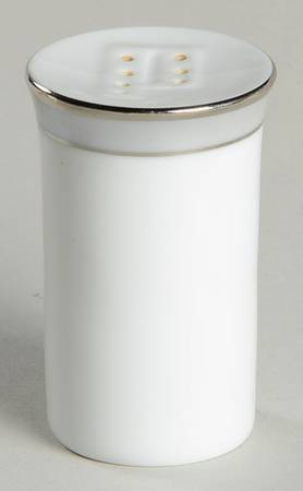 Gala Grey (Platinum Trim) Pepper Shaker