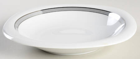 Gala Grey (Platinum Trim, Suomi) Rim Soup Bowl