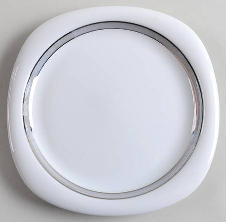Gala Grey (Platinum Trim, Suomi) Salad Plate