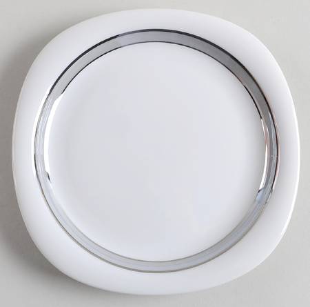 Gala Grey (Platinum Trim, Suomi) Bread & Butter Plate
