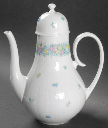 Garland (Multicolor, Romance) Small Coffee Pot & Lid
